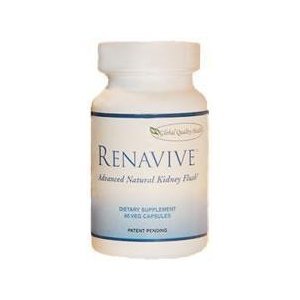 Renavive Natural Treatment For Kidney Stones (3) Bottles 60 Cap in each bottle