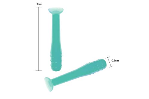 Eye See Hard Contact Lens Remover RGP Plunger - Allows for Easy Removal - Box of 5 - Green