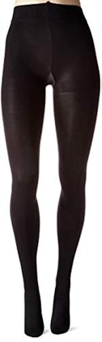 Hue Women's Plus Size Blackout Tights with Control Top, Black,