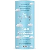 Klevij All Natural F.A.B. Deodorant - Powder Cloud Scent | 1.7 oz Organic, Aluminum-Free Deodorant for Fupa, Armpit, and Breast Areas