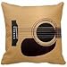 Spruce Top Acoustic Guitar Throw Pillows Custom Throw Pillow Case Personalized Cushion Cover Pillowcase Square Pillow Cover 18x18
