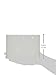 Leviton 3-Gang Blank Wallplate, Standard Size, Thermoplastic Nylon, 80735-W, White