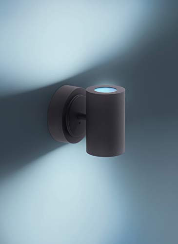 Trio Leuchten WiZ LED wandspot Sancho 250110232, 2x3 Watt RGBW LED met 16 miljoen kleuren + 64.000 wittinten + 18… - Afbeelding 4