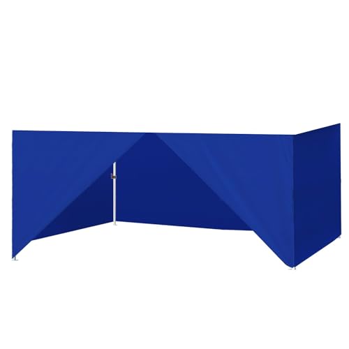 Eurmax USA Full Zippered Walls for 8x12 Easy Pop Up Canopy Tent,4 Walls ONLY(Ro…