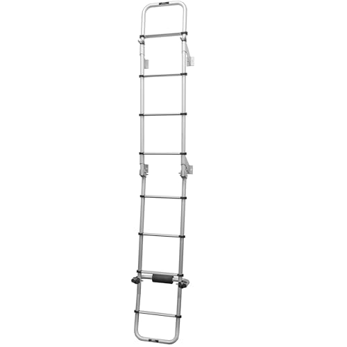 Quick Products QP-16306 Universal C-Type Folding Exterior RV Ladder