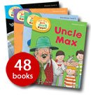 Paperback Oxford Read at Home Biff, Chip and Kipper Complete Phonics Collection - Levels 1-6; 48 Books Book