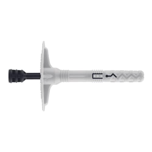 INDEX AISC10070 - Cheville de fixation pour panneau isolant. Cheville à clouer (10 x 70 Ø10, 200 pièces)