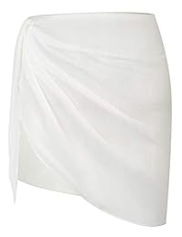 AUDIANO traje de baño para dama con falda envolvente para cubrir la playa, bikini