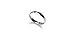 SILVERLINE JEWELRY 4mm Stainless Steel Comfort Fit Classic Wedding Band Ring Size 5