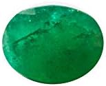Green Natural Zambian Emerald Gemstone| 7.50 x 5.30 x 4 mm Oval Faceted Loose Cut Stone | .95 Carat |Jewelry making| Panna |Certified Gem|Ring Size Gemstone|AAA Quality|Healing May Birthstone