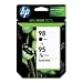 HP 98 Black/95 Tri-color 2-pack Original Ink Cartridges (CB327FN)
