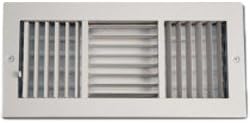 Shoemaker 945-16X8 16"x8" 4-Way Adjustable Diffuser - White