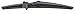 TRICO Exact Fit 12 Inch Rear Wiper Blade Fits Select Toyota 4Runner 2009-2003, Part Number 12-F