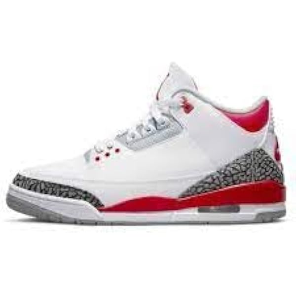 Amazon.com | Nike boys Air Jordan 3 GS 398614 126 Cardinal, White