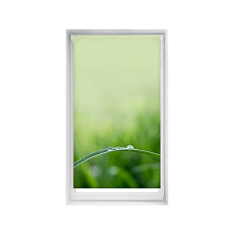 Blindecor Easy Venetian Blind, No Drilling Required, Printed, Translucent, Digital Print, Quietud, 85 x 150 cm (width x height), Fabric Dimensions 82 x 145 cm