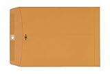 Clasp Envelopes 9x12 - Brown Kraft Catalog Envelopes with Clasp Closure & Gummed Seal - 28lb Heavyweight Paper Envelopes for Home, Office, Business, Legal or School Pack- 9 x 12 Inch 30 Pack