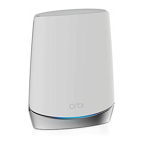 NETGEAR Orbi Whole Home Tri-Band Mesh Add-on Satellite (RBS750) – Works with Your Orbi WiFi 6 System| Adds up to 2,500 sq. ft. Coverage | AX4200 (Up to 4.2Gbps)