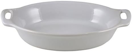 Appolia 2232445 Harmony Dish Ceramic Oval 10 x 30.8 cm x 8.7 cm, Pearl Grey, 4
