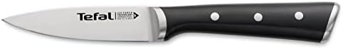 Ice Force Schälmesser, 9cm Klinge, Korrosionsschutz, Handschutz, Made in Germany Edelstahl, lang anhaltende Schneidleistung und Schärfe, Edelstahl/Schwarz, K23205