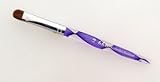 Kolinksy French Brush 666 Size #16 Spiral purple handle. Buy 5 any sizes get 1 DIAMOND super fast drying Topcoat 0.5 oz FREE by kuang lung