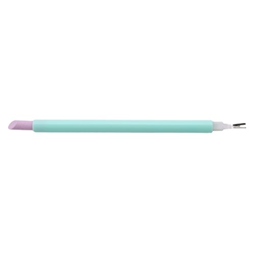 GUAngqi Cuticle Pusher and Cutter Pedicure Cuticle Trimmer Remover Pusher Dead Skin Callus Removal Fork Practical Nail Art Tools Manicure and Pedicure Tool 1 Piece,Green