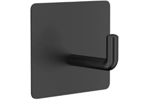 4-Piece Adhesive Towel Hook Set Waterproof Adhesive Bathroom, Kitchen, and Home Towel Rack Stainless Steel Self-Adhesive Hook