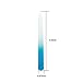 SIUSIO 20 pack Professional Czech Crystal Glass Nail Files Buffer Manicure Tools Kit Set Gradient Rainbow Color for Nail polishing - The Best Emory Boards for Fingernail & Toenail Care (BLUE)