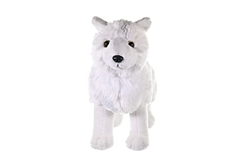 WILD REPUBLIC Arctic Wolf Plush, Stuffed Animal, Plush Toy, Gifts for