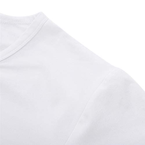 Men's USA American Tee Respctful✿Men Patriotic Printed Short Sleeve Casual Cotton Tees Shirt for July 4 - Thumbnail 5