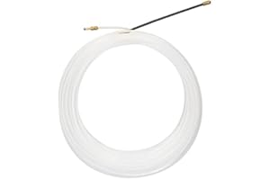 Fish Tape Steel Wire Puller, 3mm Through Wall Cable, Fish Shaped Cable Puller, ABS Through Wall Cable Spring Head, Through Wa