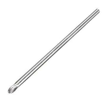 Generic 5Pcs 4/5/6/8/10Mm Hard Alloy Round Shank Hammer Drill Bit Masonry Drill Bits