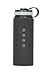 Hydroskins Water Bottle Silicone Sleeve Hydro Flask, Takeya, ThermoFlask, Fifty/Fifty, Simple Modern,Protection Grip (Black, 24 Ounces)