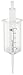 BrandTech 702382 PD-Tip Virgin Polyethylene (PE) and Polypropylene (PP) Non-Sterile Syringe Tips, 50mL Capacity (Pack of 25)