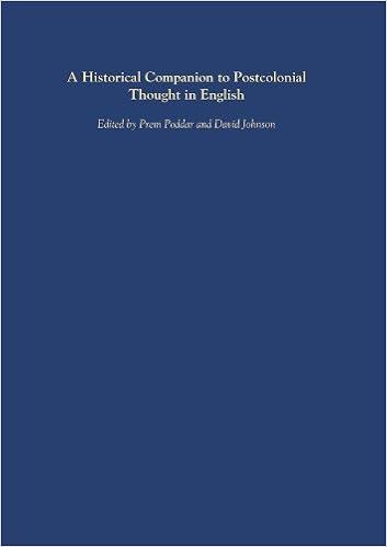 Amazoncom A Historical Companion To Postcolonial Thought -