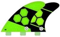 Shapers FINS FCS CORE LITE AM1 Green Thruster