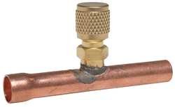 Industrial Grade 4PDH6 Union Tee/One end swagged, 3/8 In (Pack of 2)
