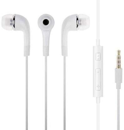 MobiQwick Headphone Deep Bass in-Ear Earphones with 3.5 mm Jack Hands-Free Headset with Built in Mic & Other Android Sma