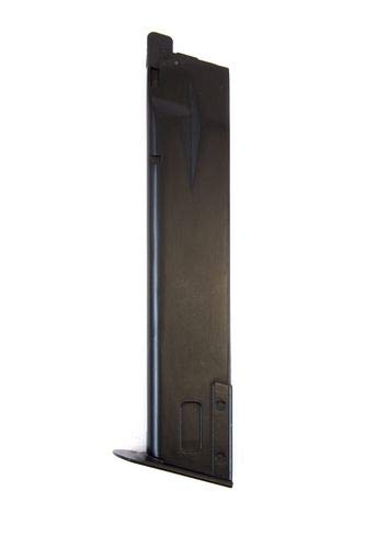 WE Airsoft Europe P Virus F Series 30 Rounds Magazine, Black