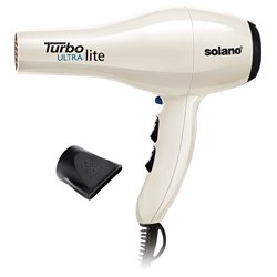 Solano Turbo Ultralite Hair Dryer - White