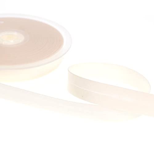 Realm Bias Binding Centre Fold Polycotton 18mm/30mm 5 Metres (Cream, 30mm)