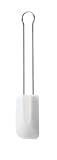 Rosle USA 12455 Rösle Stainless Steel & Silicone Flexible Spatula, White, 10-inch