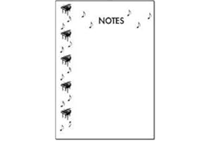 Music Treasures Co. Piano Notepad