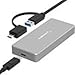 Sabrent EC-NVME USB 3.1 Aluminum Enclosure for M.2 Nvme SSD in Gray