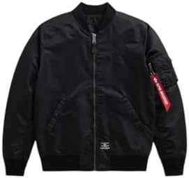 Alpha Industries MA-1 Mod Flight Jacket – Water-Resistant Nylon