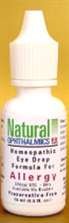 Natural Ophthalmics Allergy Eye Drops (0.5oz / 15ml)