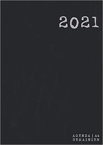 Agenda 21 Semainier Professionnel Noir Pro Janvier A Decembre Francais Ancien By Amazon Ae