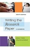 Writing the Research Paper: A Handbook