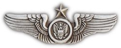 US Air Force Senior Aircrew 1-1/8" Lapel Pin