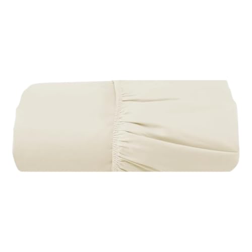 Lençol com Elástico Algodão Egípcio 300 Fios- Solteiro/Casal/Queen/King - Avulso ou Kit - Hipoalergênico não faz bolinhas (Palha, Queen Avulso)