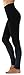 Prolific Health High Compression Women Gym Pants Yoga Fitness Leggings Capri (Large, Ombre Black)